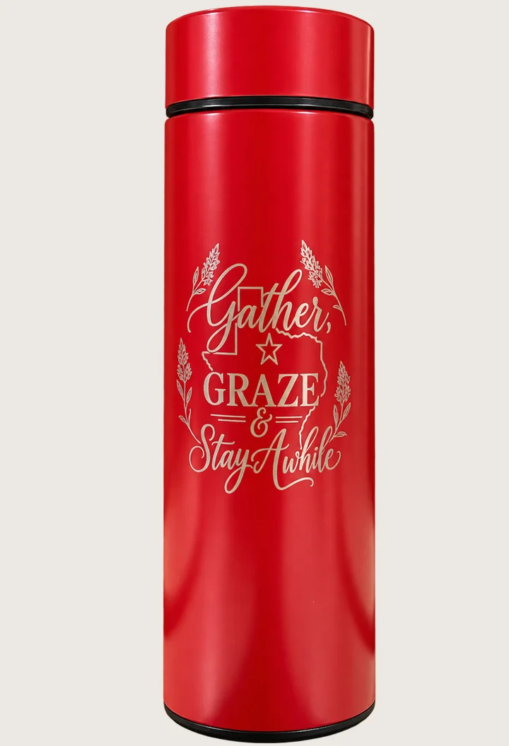 Smart Cup Tumbler with Gather, Graze and Stay Awhile